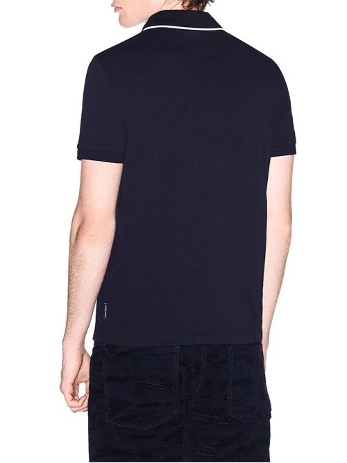 Polo Classica in Piqué di Cotone Traspirante ARMANI EXCHANGE | XM002401AF10366/UB101